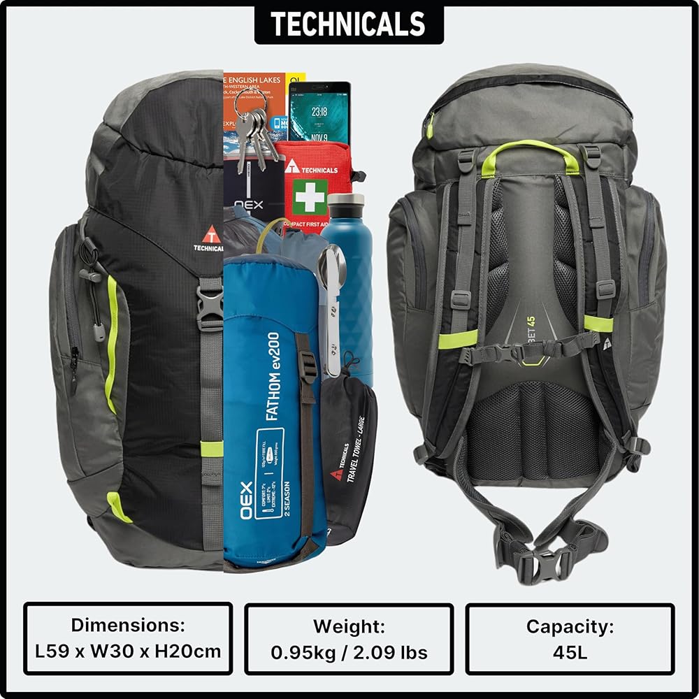 Amazon.co.jp: Technicals チベット リュックサック パッド入り